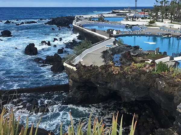 Puerto de la Cruz natural swimmming pools designed by Cesar Manriques