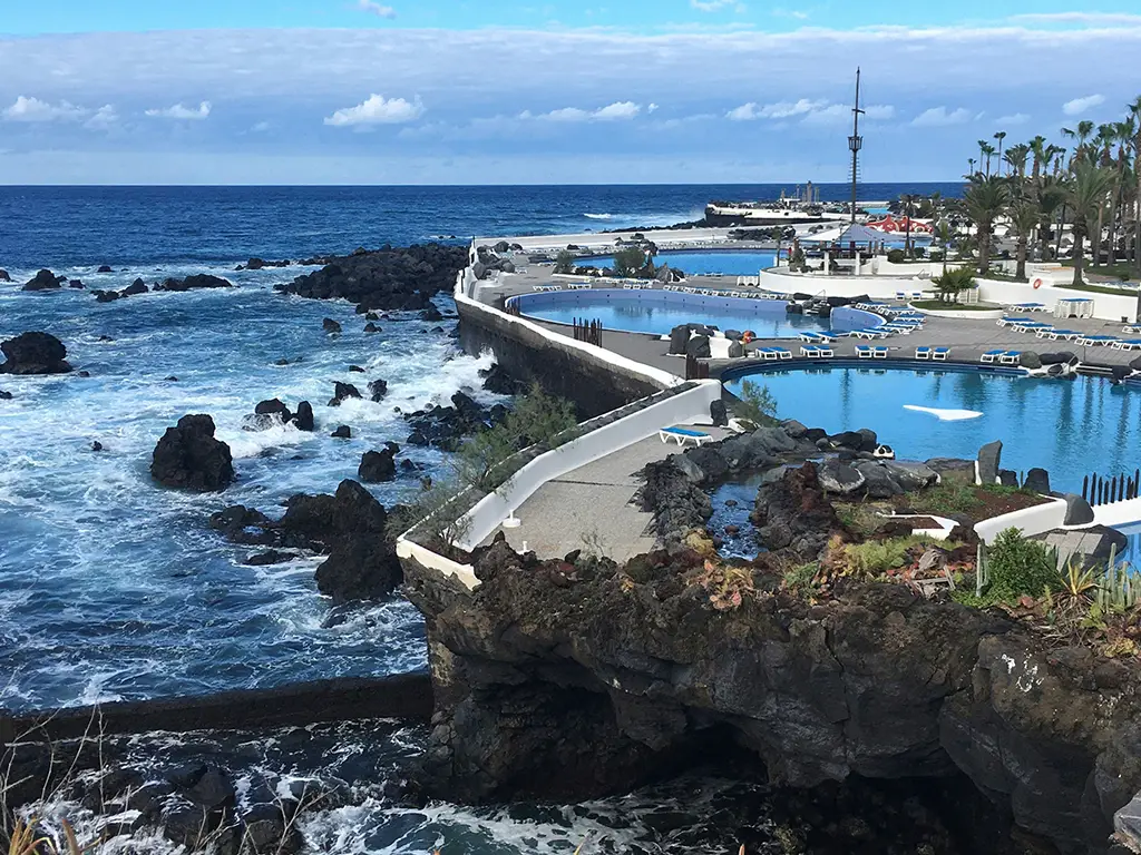 Puerto de la Cruz natural swimmming pools designed by Cesar Manriques