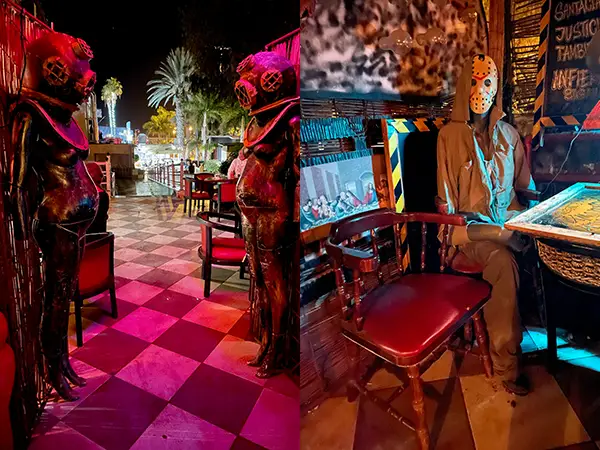 Visit your spooky bar in Los Cristianos