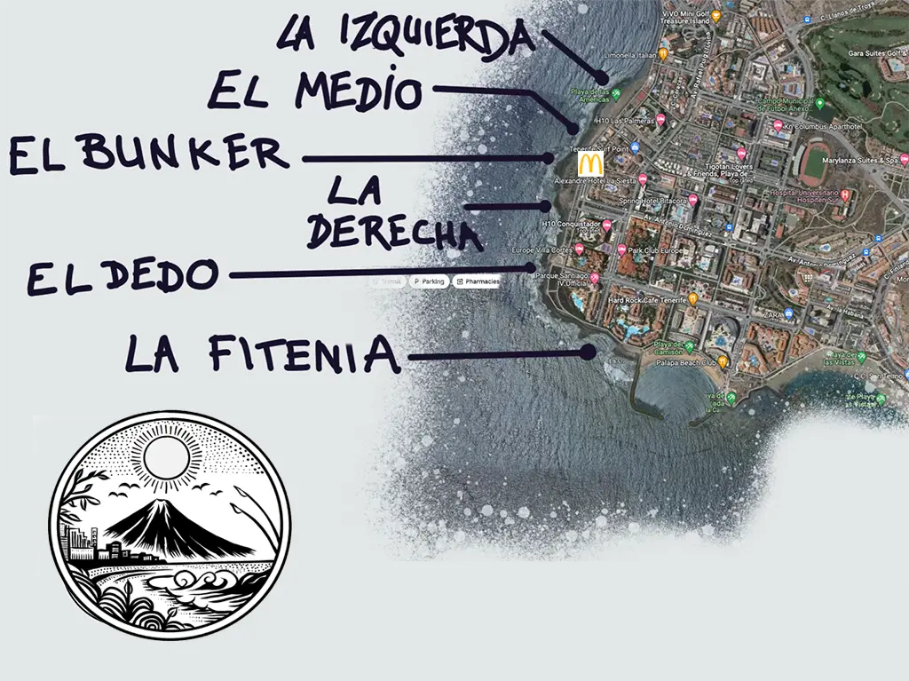 The South Tenerife Surf guide 2024